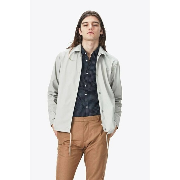 Rains Unisex Coach Jacket Moon S/M - Picture 5 of 6